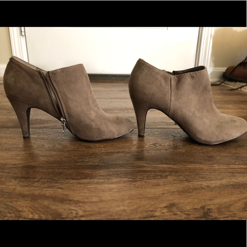 Taupe Booties